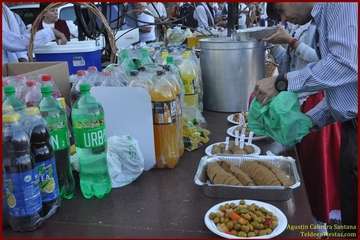 La Gavia ofrenda a María Auxiliadora (Foto TF)